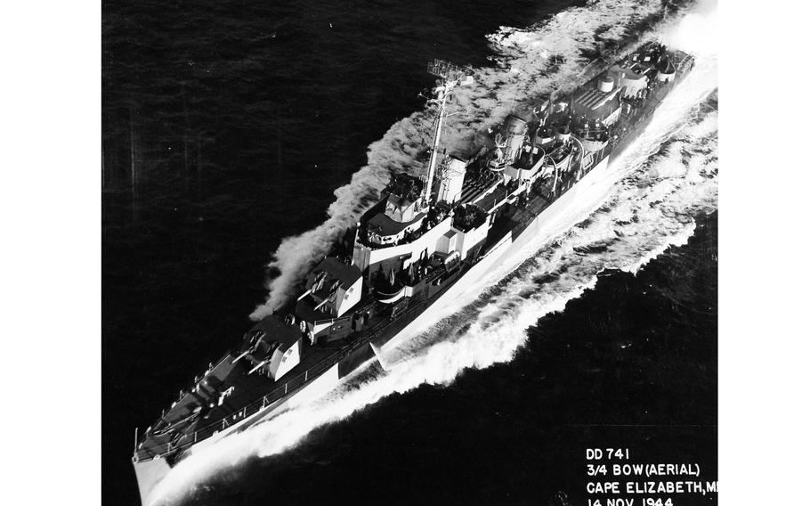 The USS Drexler in November 1944.