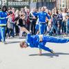Street performers abound at many European summer festivals.