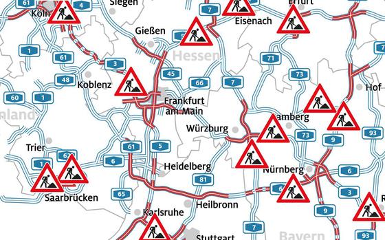 Staustellen im Reisesommer 2023 / Weiterer Text über ots und www.presseportal.de/nr/7849 / Die Verwendung dieses Bildes für redaktionelle Zwecke ist unter Beachtung aller mitgeteilten Nutzungsbedingungen zulässig und dann auch honorarfrei. Veröffentlichung ausschließlich mit Bildrechte-Hinweis.