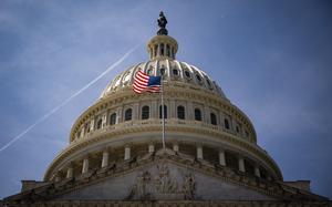 The U.S. Capitol in Washington, D.C., U.S., on Tuesday, Sept. 5, 2023. Lawmakers are gearing up for a spending showdown this fall as House conservative Republicans oppose a clean short-term funding measure and President Biden's requests for emergency supplemental aid. 