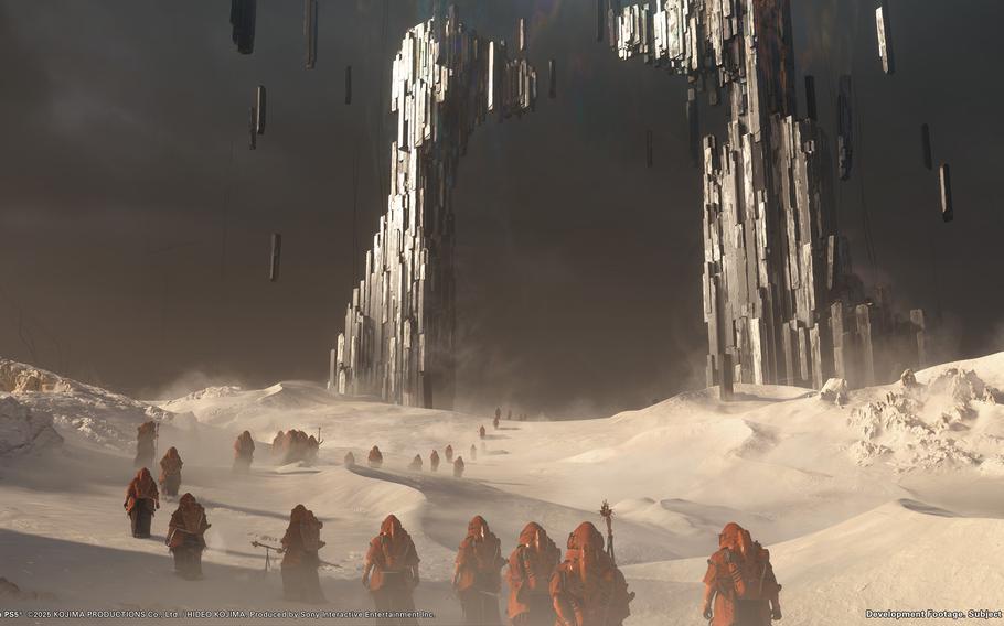 Death Stranding 2: On the Beach is filled with kaleidoscopic and haunting imagery of a disaster-ridden world that has unlocked the secrets of the afterlife. 