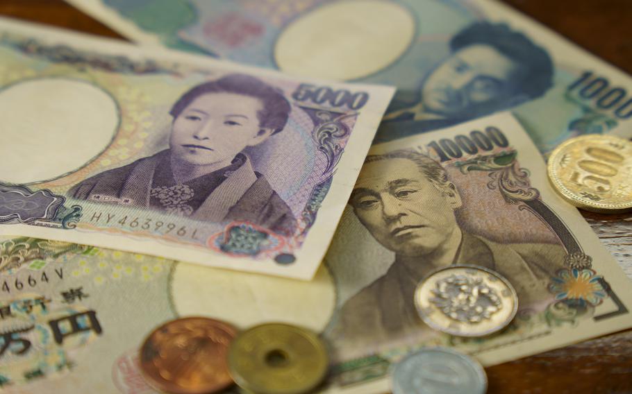 The yen has dropped 23% against the dollar this year as Japan continues to keep interest rates near zero.