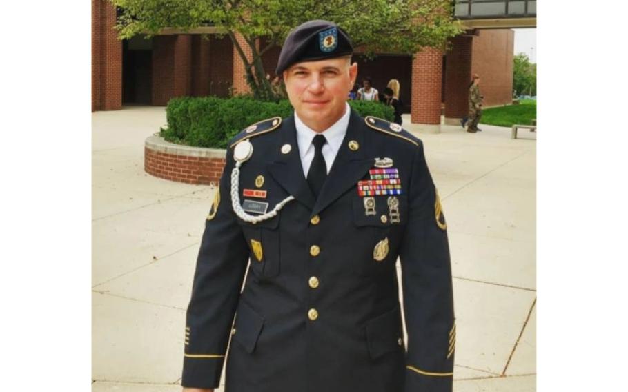 Sgt. 1st Class Christopher Logan, a former military police officer, hopes to inspire others to step up in times of need after his heroic actions helped a teen girl to safety.