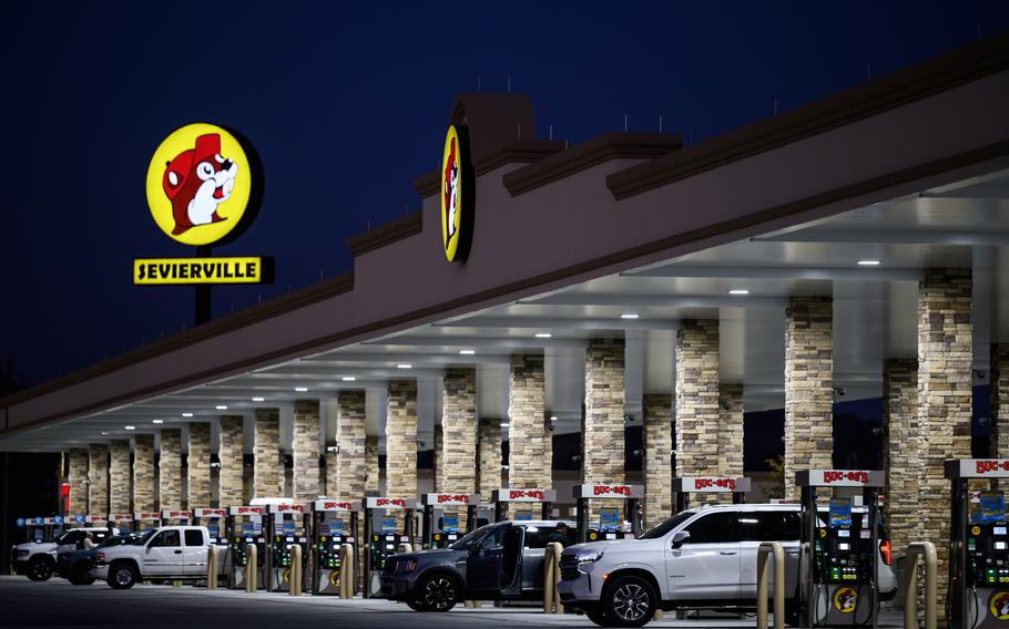 One hundred and twenty gas pumps are available at what is currently the nation’s largest Buc-ee’s, in Sevierville, Tenn.