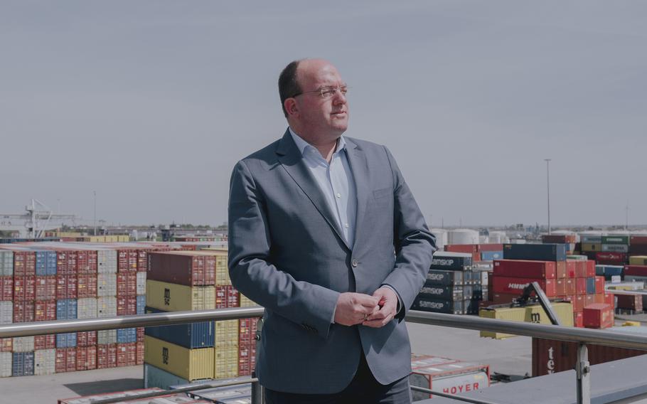Markus Bangen is chief executive of Duisburger Hafen AG, which runs the Duisburg port.