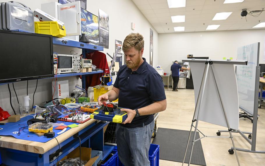 Eric Graham, chief data officer for the Forge program, which enables airmen to develop and implement locally generated solutions to issues identified at Patrick Space Force Station and Cape Canaveral Space Force Station. 