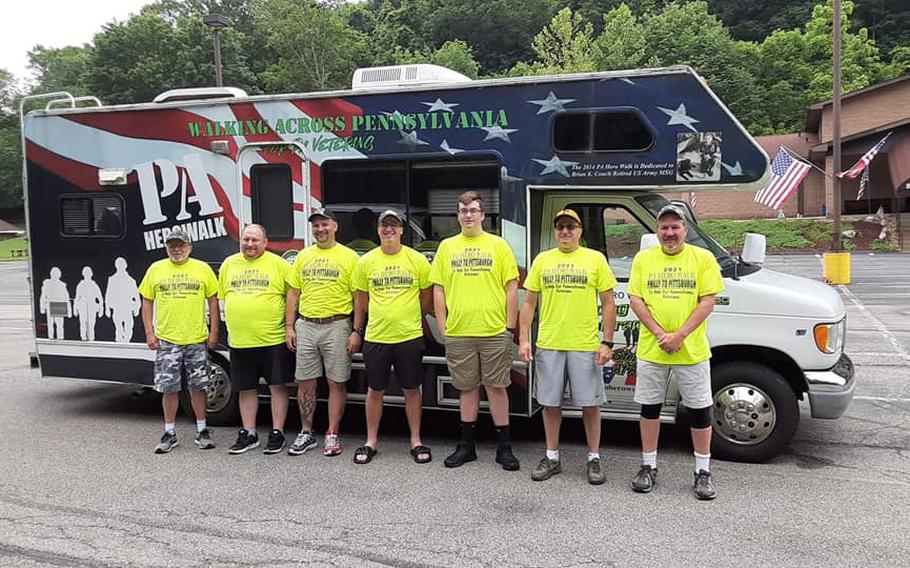 Stars And Stripes 320 Mile Trek From Philadelphia To Lower Burrell On Track To Raise Nearly 300k For Vets