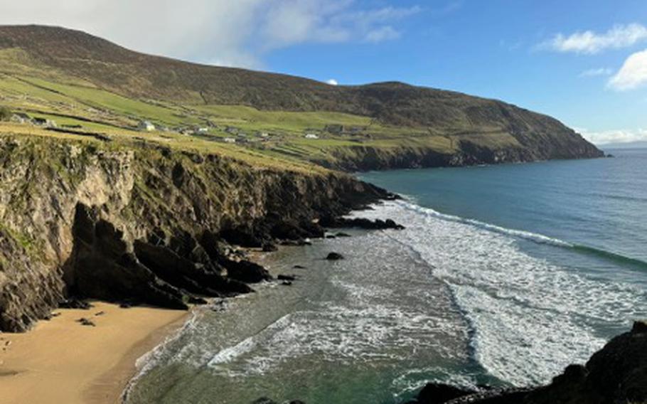 Hilly and beach area in Gap of Dunloe area