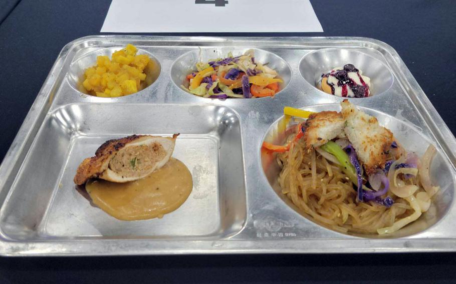 A team of culinary specialists with 2nd Infantry Division placed third overall and first among their American competitors at an international military cooking competition in Seoul, South Korea, Nov. 7, 2023.
