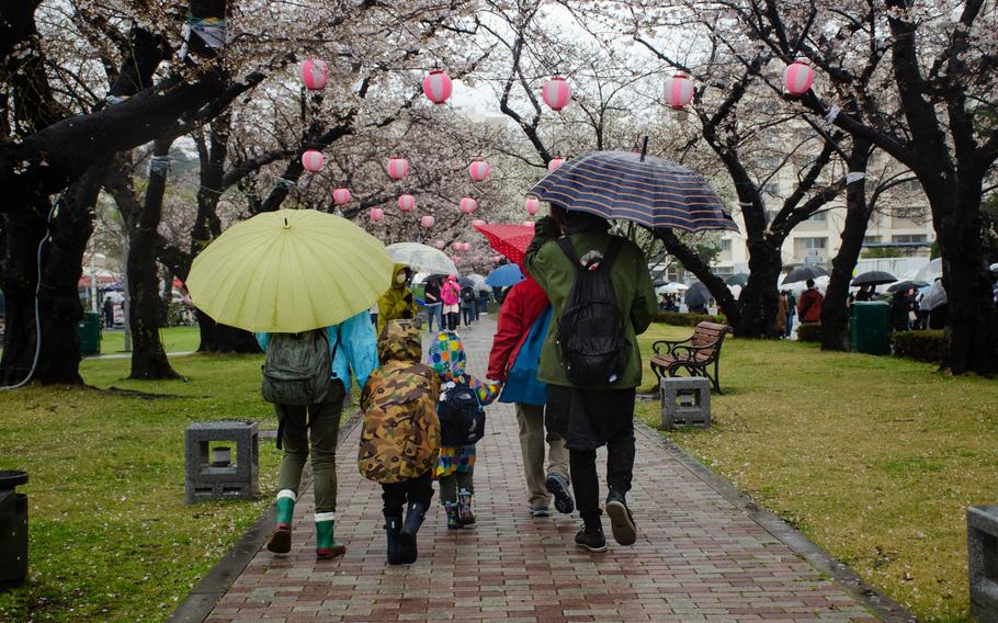 Despite poor weather, more than 20,000 visited Yokosuka Naval Base, Japan, for its Spring Festival on March 25, 2023. 