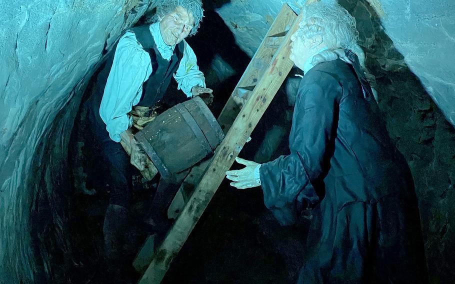 The Smugglers Adventure includes talking pirates and a tour of the St. Clements Caves, used as a lair by buccaneers in the 17th and 18th centuries. 