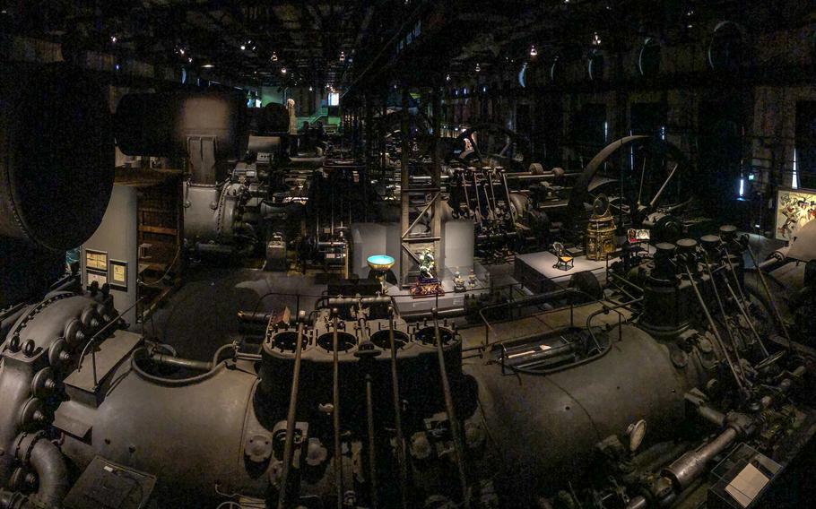 The Blower Hall at Voelklingen Ironworks in Voelklingen, Germany. 