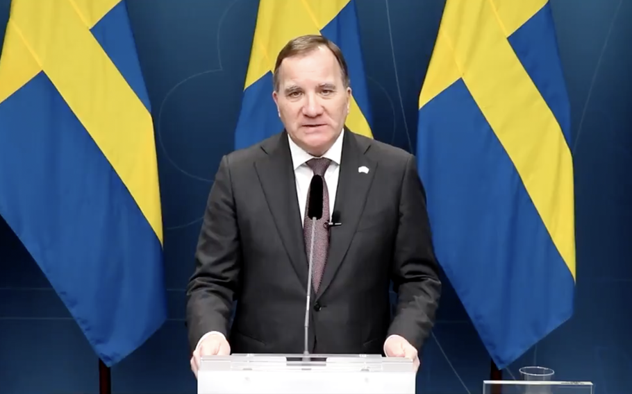 Swedish Prime Minister Stefan Lofven.