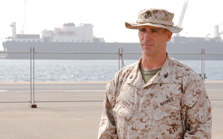 United States Marine Col. Ryan E. Scott talks about Native Fury 22.