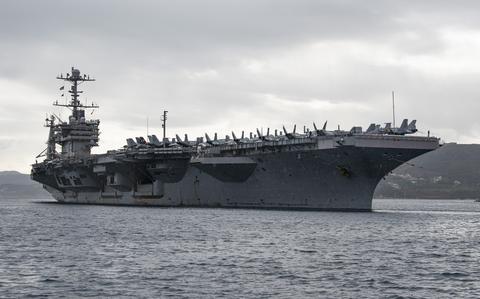 Grupa uderzeniowa USS Harry S. Truman weźmie udział w ćwiczeniach NATO wśród napięć z Rosją dotyczących Ukrainy