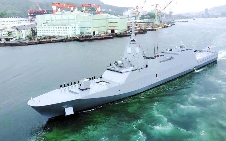 The Australian government chose the upgraded Mogami-class frigate, manufactured by Mitsubishi Heavy Industries of Japan, for its navy's future fleet of general purpose frigates, according to officials with both countries on Aug. 5, 2025.