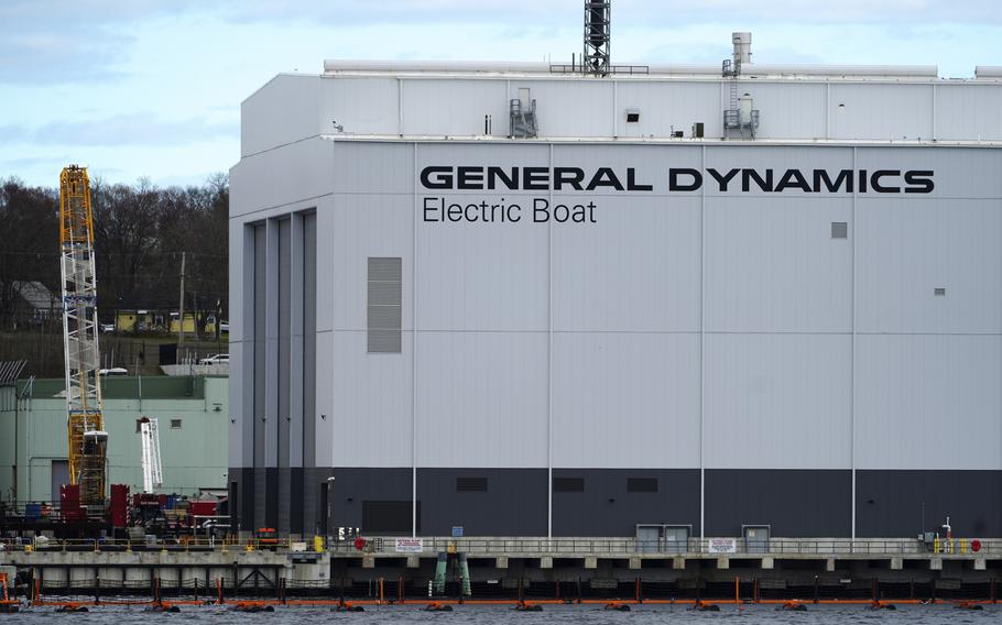 General Dynamics Electric Boat is seen