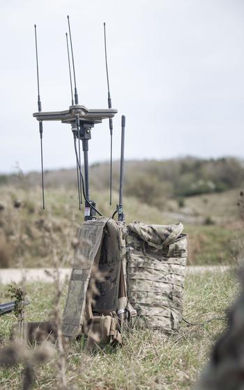 A device used in electronic warfare.