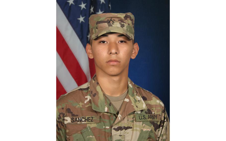 Sgt. Joel Sanchez, 24, was killed July 21, 2023, in a vehicle accident at Fort Bliss, officials at the west Texas Army base said.