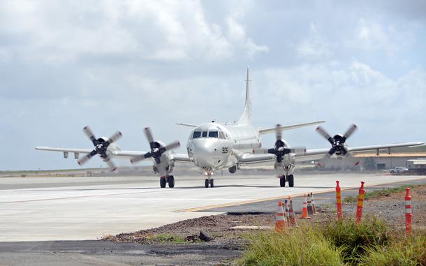 A South Korean navy P-3 Orion visits Marine Corps Base Hawaii, June 26, 2018.