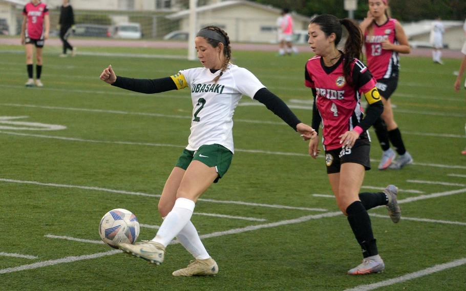 Seniors Erika Samluk and Yume Catlett return to Kubasaki's and Kadena's lineups.