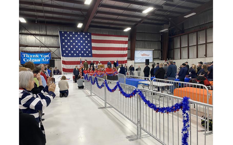 The biannual Freedom Honor Flight took 100 veterans and their guardians from La Crosse to Washington, D.C., on Saturday, May 4, 2024, where they visited memorials built in their honor.