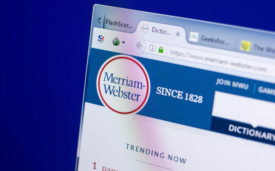 In October, Merriam-Webster received threatening messages and comments “demonstrating bias against specific gender identities,” federal prosecutors said. 