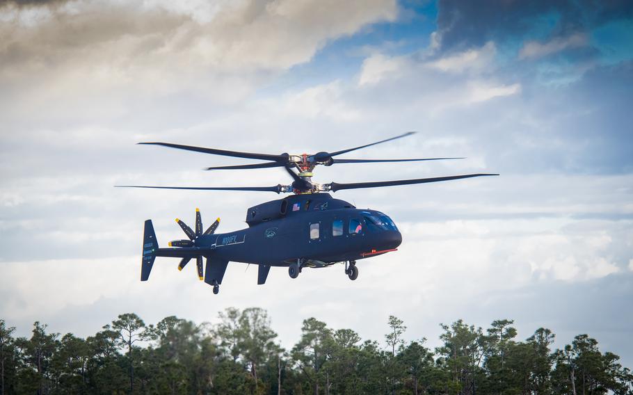 The Defiant X helicopter from Sikorsky and Boeing.