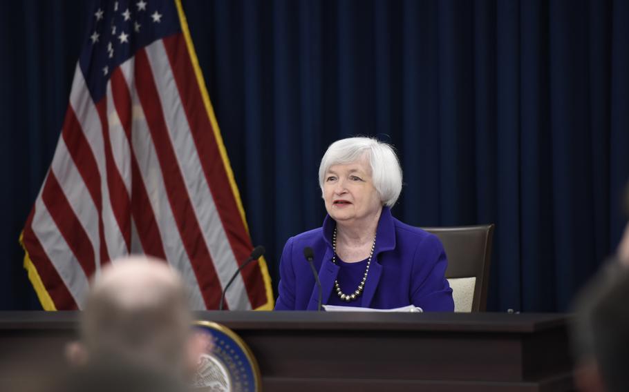 An image of Janet Yellen.