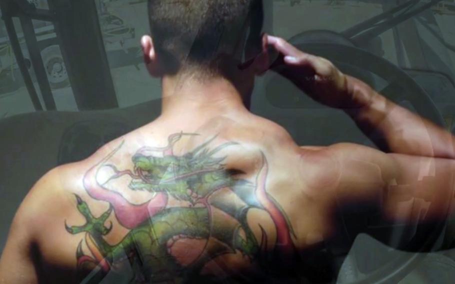 The Air Force loosened its tattoo policy in 2017 with the goal of opening the door to more young recruits who likely came with more body art. But tattoos on the neck, face and scalp remained prohibited.