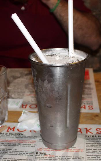 Milkshakes are the only item on the dessert menu at Smoke Works in Cambridge, England. But the overall experience at the restaurant more than makes up for the lack of sweet choices.