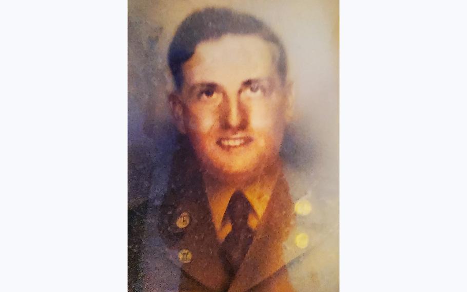 Korean War veteran Army Cpl. Delbert L. White.