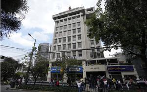 The Venezuelan embassy in Quito, Ecuador, on April 16, 2024.