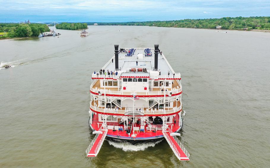 American Queen Voyages’ cruise ship American Countess is a recently refurbished and expanded former casino boat. 