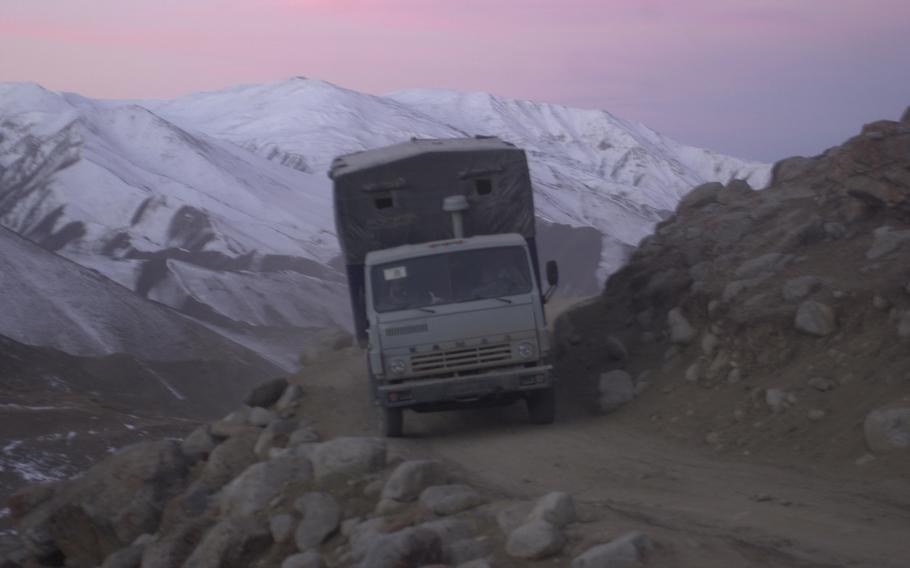 Twisting roads not much better than goat paths lead travelers in Afghanistan across the towering Hindu Kush mountain range. Already the roads are snowing over as subfreezing winds rip across the high passes. Soon they will be impassable to all but those on horseback.