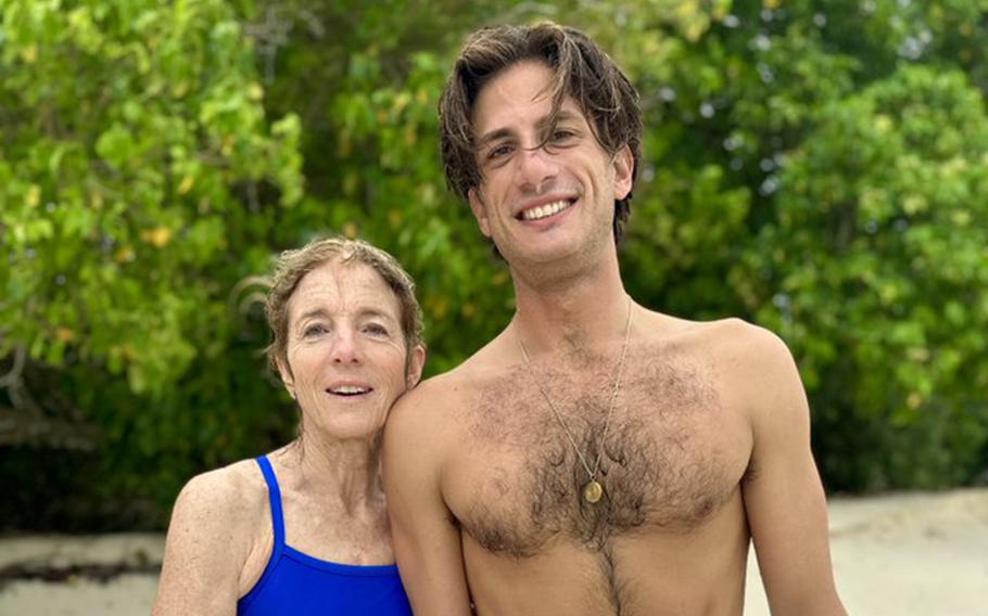 U.S. Ambassador to Australia Caroline Kennedy and her son, Jack Schlossberg, on Aug. 3, 2023, swam the route her father, President John F. Kennedy, covered as a naval officer in World War II.