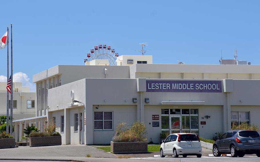 All sixth-grade classrooms at Lester Middle School on Camp Lester, Okinawa, will be closed until COVID-19 quarantine and testing requirements are met, the principal wrote in a letter to parents on Sunday, Aug, 29, 2021. 