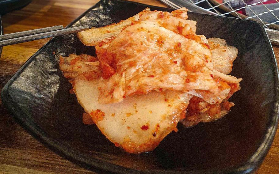 You can't go wrong with the kimchi on the all-you-can-eat buffet at Sododuk near Camp Humphreys, South Korea.