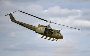 A Bell UH-1 Iroquois Helicopter.