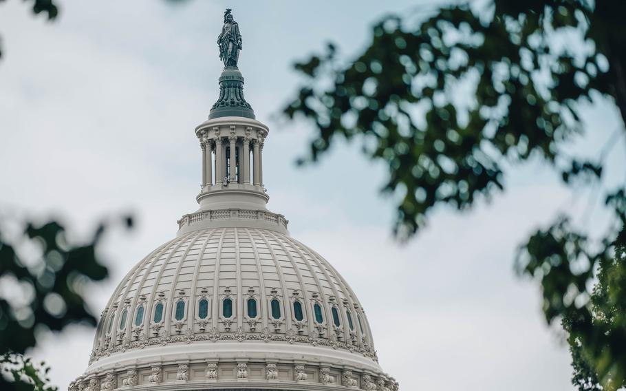 The U.S. Capitol seen on June 24, 2022. Michael Krepon, who died July 16 at 75 at his home near Charlottesville, Va., was among the leading voices of nuclear nonproliferation, reaching policymakers on Capitol Hill.