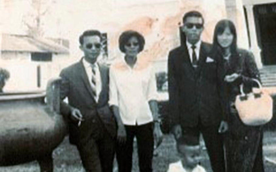 Army Maj. Gen. Viet Luong is pictured with family members in Vietnam during the 1960s.