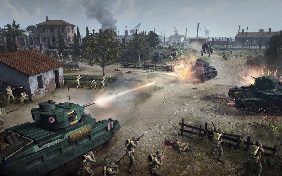 A screenshot from Company of Heroes 3.