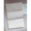 A letter written to Evan Konecky's mother in the late 1940s, which Brown recently returned. 