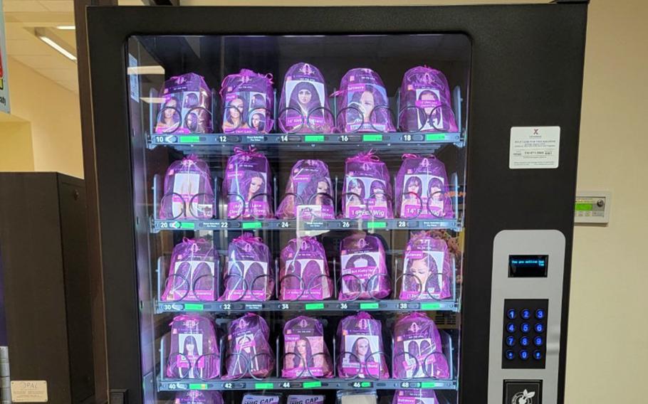 Beauty product vending machines by Sugar Intoxicated, a company based out of Williamsburg, Va., were installed this year at Lackland Air Force Base and Fort Sam Houston in Texas; Forts Lee and Belvoir in Virginia; and Fort Jackson, S.C. 