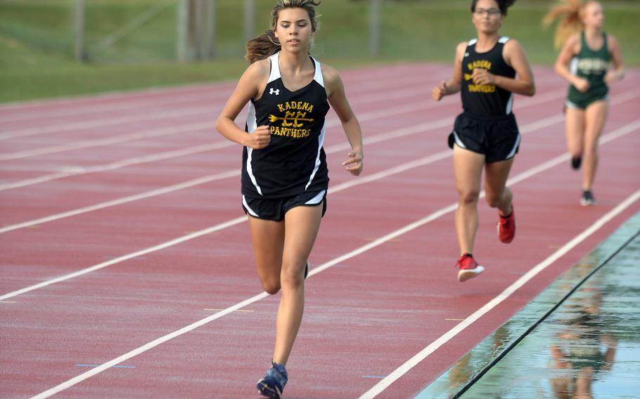 Junior Karise Johnson, winner of last year's Far East Division I girls virtual meet, returns to headline Kadena's cross country lineup.