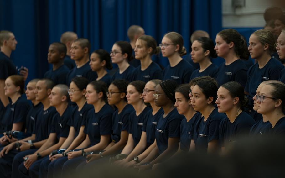 The U.S. Coast Guard Academy welcomes 302 young women and men to the Class of 2026 for Day One, June 27, 2022. Day One marks the start of Swab Summer, an intensive seven-week program that prepares students for military and Academy life. 