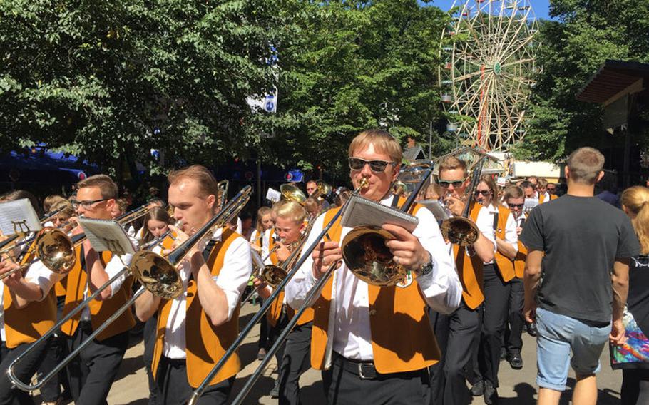 Annafest in Forchheim, Germany, celebrates St. Anne. The festival continues through Aug. 4.