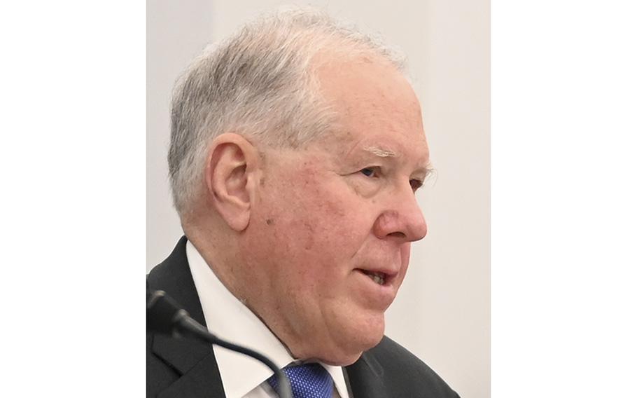 Secretary of the Air Force Frank Kendall testifies during a House Appropriations Committee hearing in the Capitol Building, Washington, D.C., March 28, 2023. 