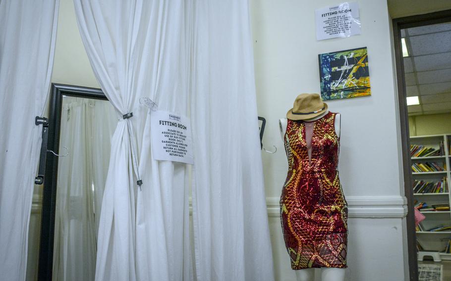 Humphreys Thrift Store, picutred on May 2, 2024, has taken steps to combat theft in the shop at Camp Humphreys, South Korea.