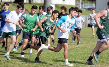 Kubasaki boys soccer coach Tony Washington says there should be a learning curve early on, but the Dragons should be more and more competitive as the season progresses.